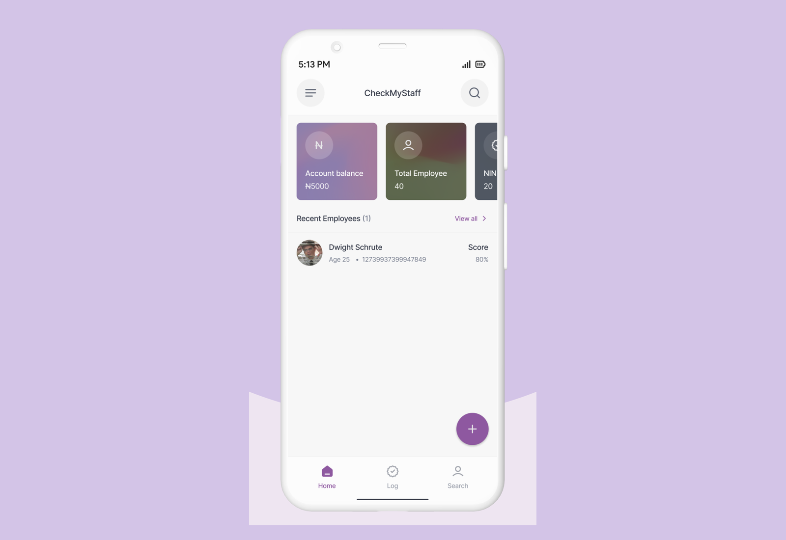 CheckMyStaff project preview